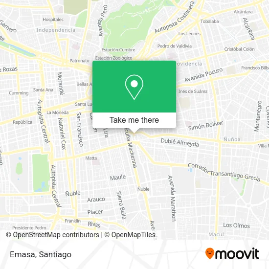 Emasa map
