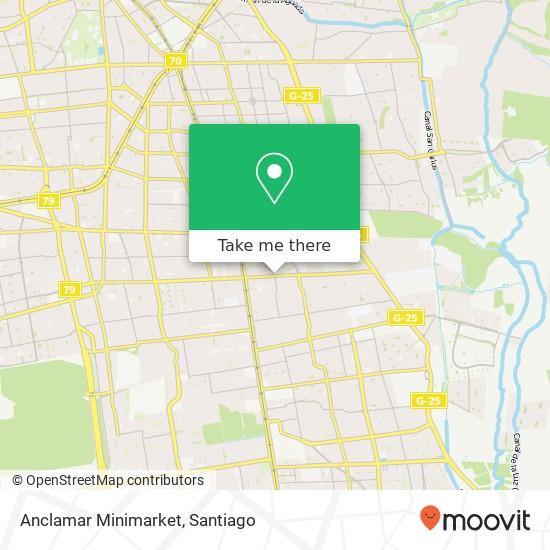 Anclamar Minimarket map