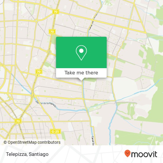 Telepizza map