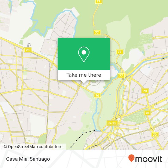 Casa Mia map