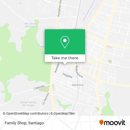 Family Shop map