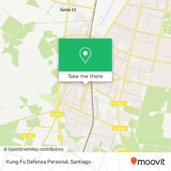 Mapa de Kung-Fu Defensa Personal