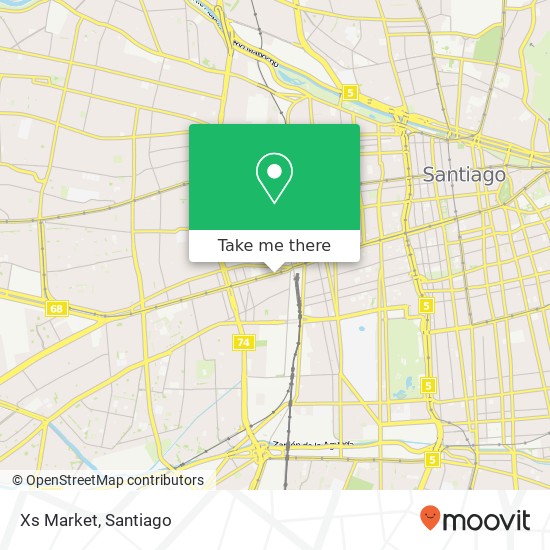 Mapa de Xs Market