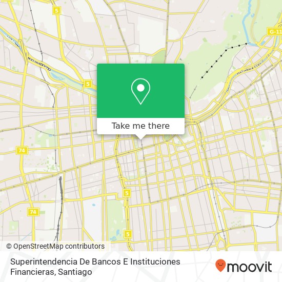 Superintendencia De Bancos E Instituciones Financieras map