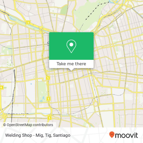 Mapa de Welding Shop - Mig, Tig