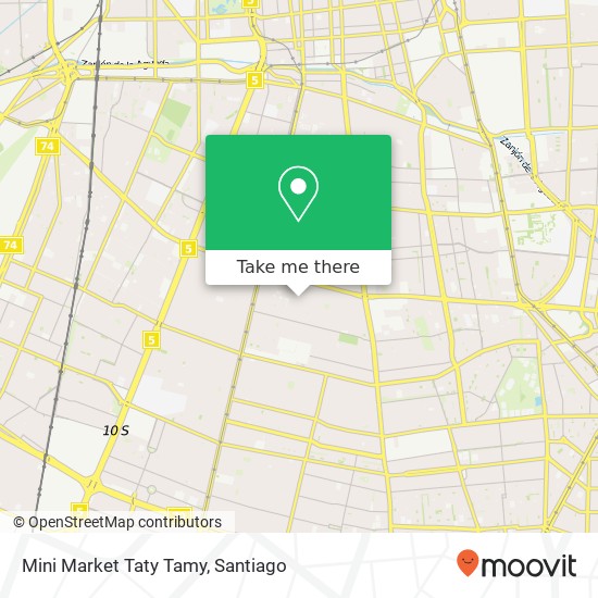 Mini Market Taty Tamy map