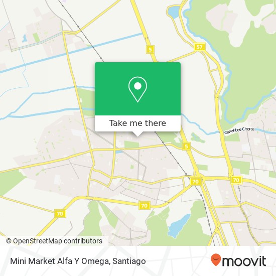 Mini Market Alfa Y Omega map