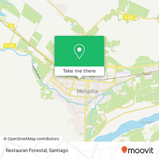 Restauran Forestal map