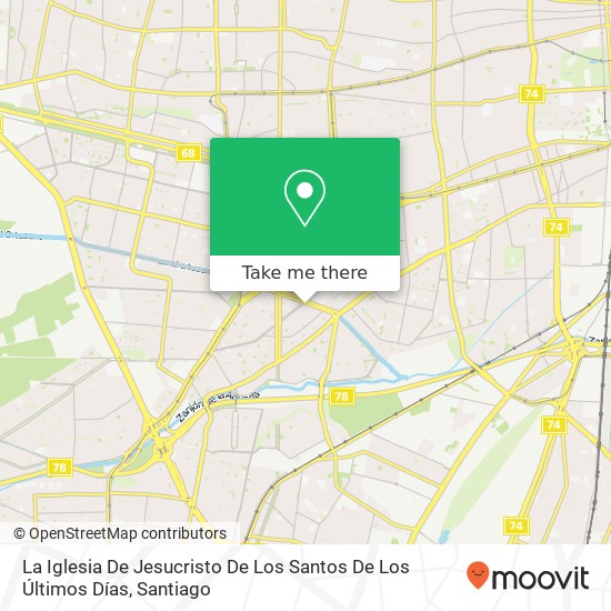 La Iglesia De Jesucristo De Los Santos De Los Últimos Días map