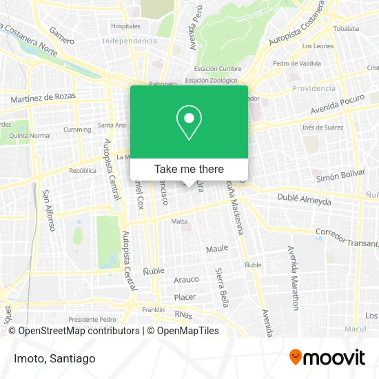 Imoto map