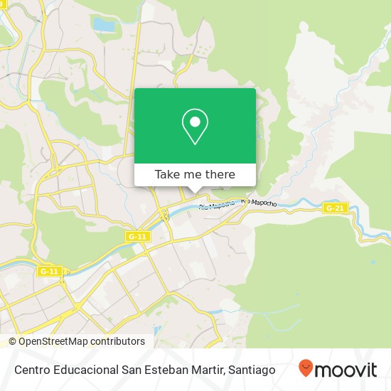 Centro Educacional San Esteban Martir map