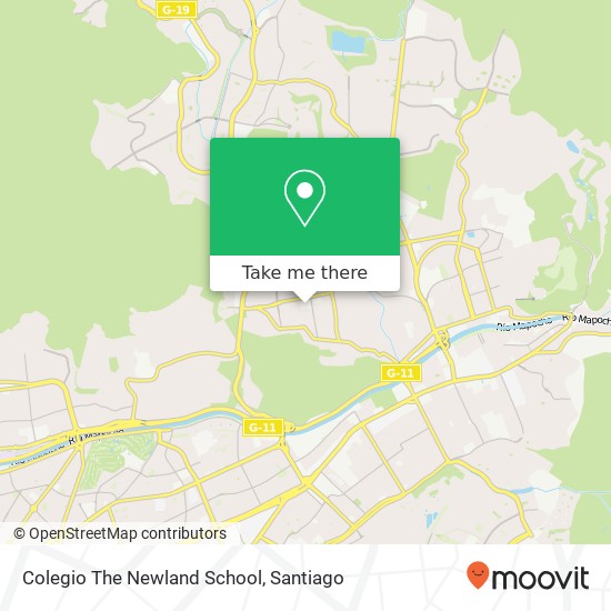 Colegio The Newland School map