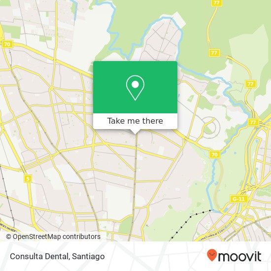 Consulta Dental map