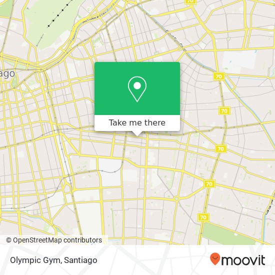 Mapa de Olympic Gym