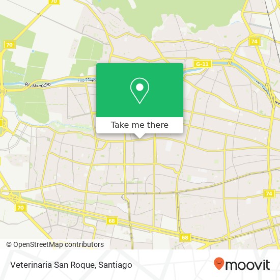 Veterinaria San Roque map