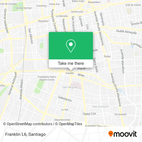 Franklin L6 map