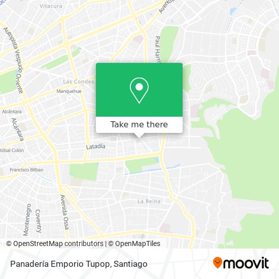 Panadería Emporio Tupop map