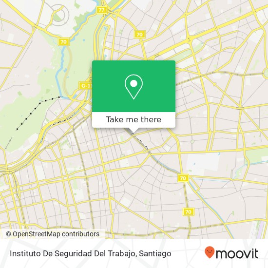 Mapa de Instituto De Seguridad Del Trabajo