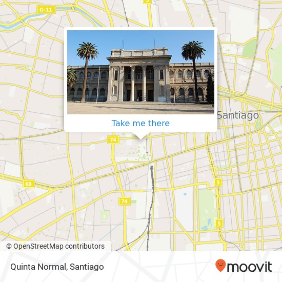 Quinta Normal map