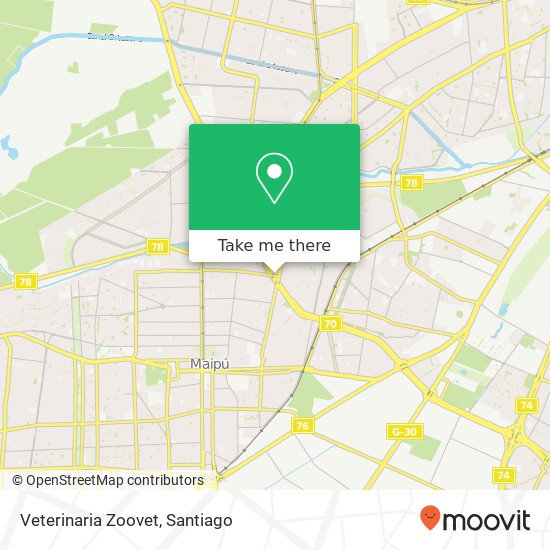 Mapa de Veterinaria Zoovet