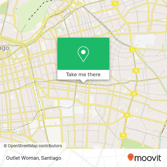Outlet Woman map