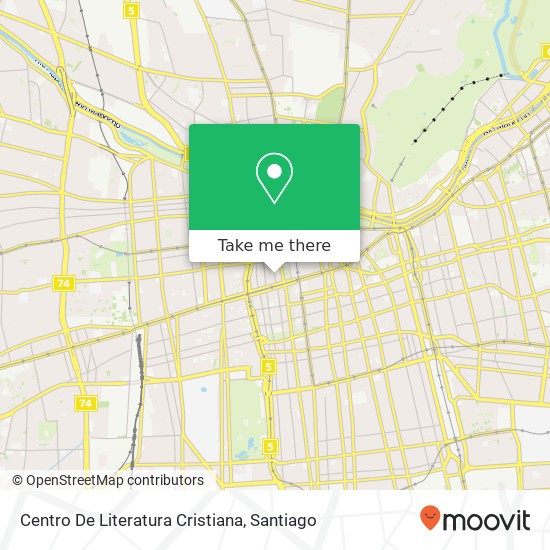 Centro De Literatura Cristiana map