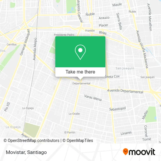 Movistar map