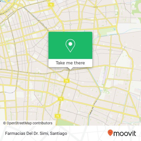 Farmacias Del Dr. Simi map