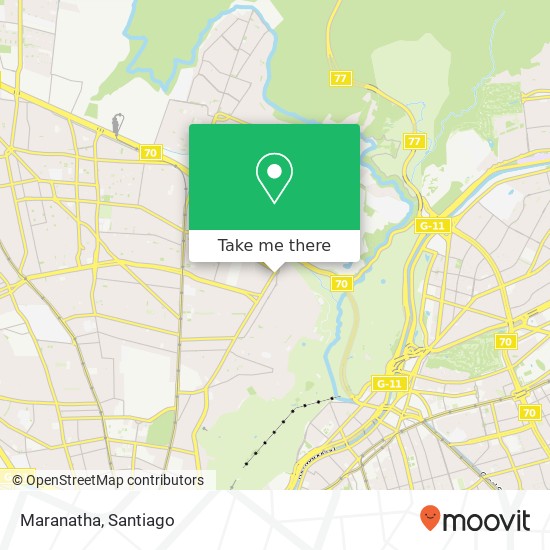 Maranatha map