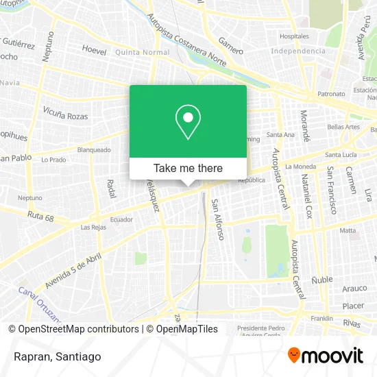 Rapran map