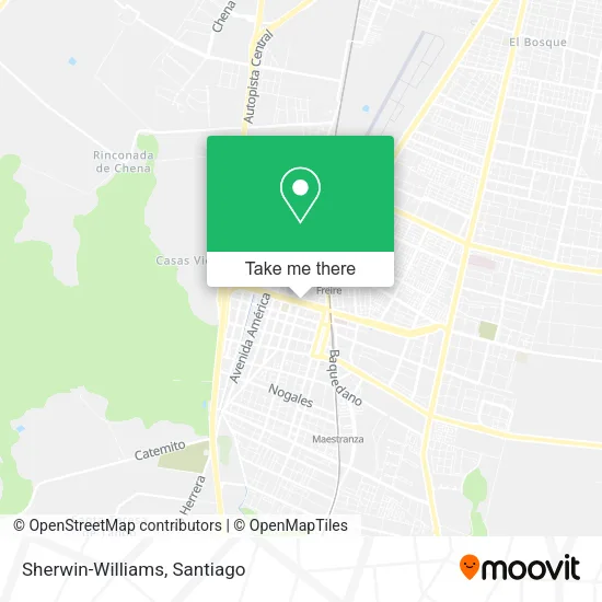 Sherwin-Williams map