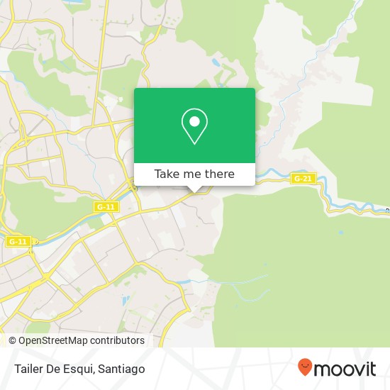 Tailer De Esqui map