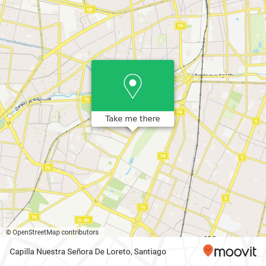 Capilla Nuestra Señora De Loreto map