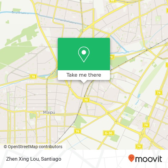 Zhen Xing Lou map