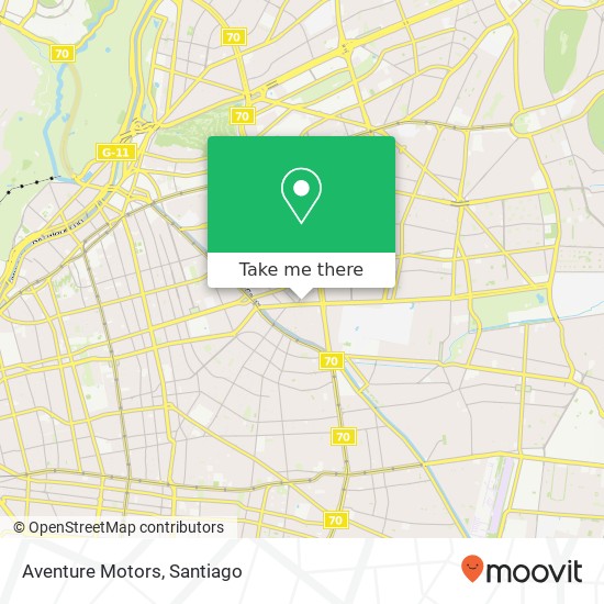 Aventure Motors map