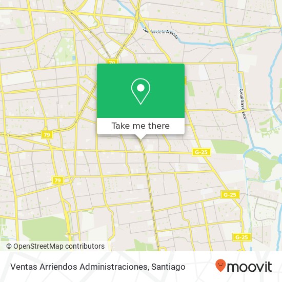 Mapa de Ventas Arriendos Administraciones