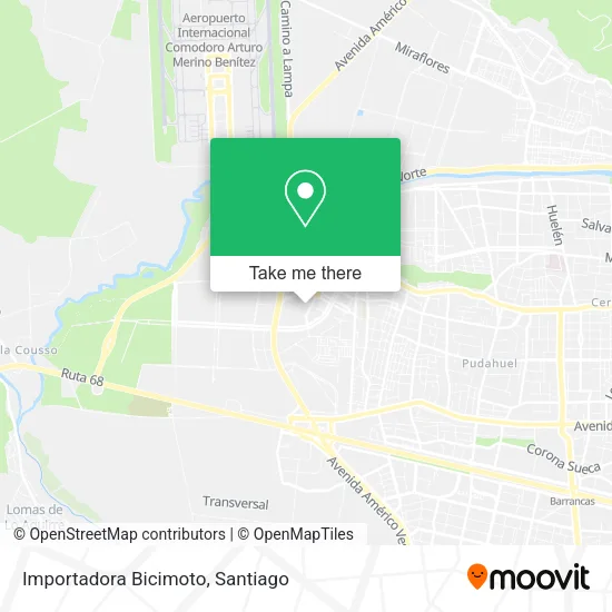 Importadora Bicimoto map