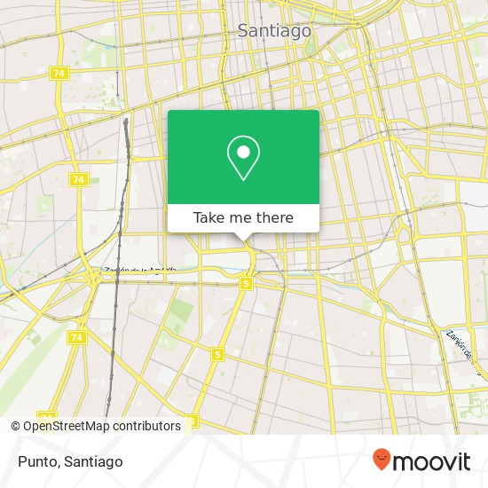 Punto map