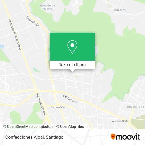 Confecciones Ajoal map