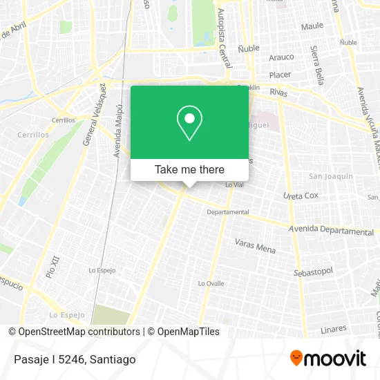 Pasaje I 5246 map