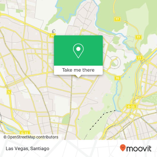 Las Vegas map