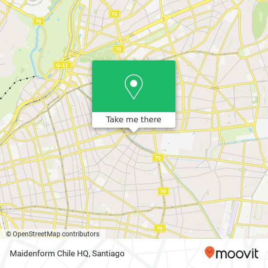 Maidenform Chile HQ map