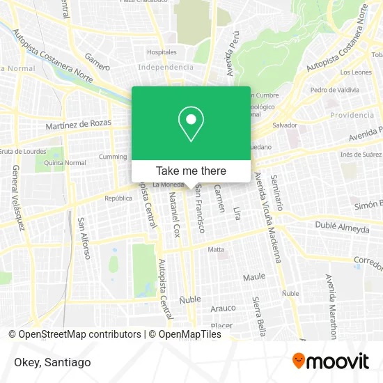 Okey map