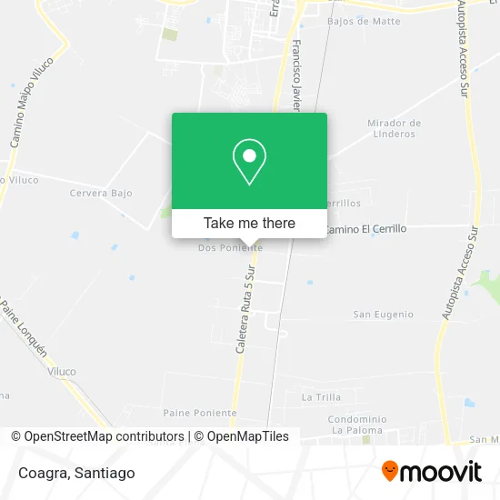 Coagra map