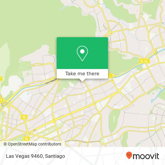 Las Vegas 9460 map