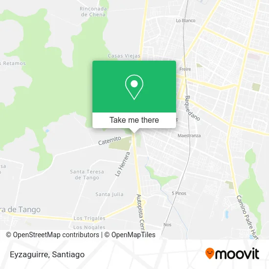Eyzaguirre map