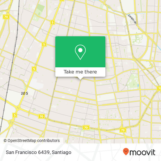 San Francisco 6439 map