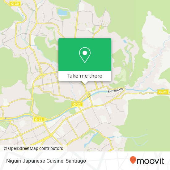 Niguiri Japanese Cuisine map