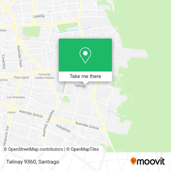 Talinay 9360 map