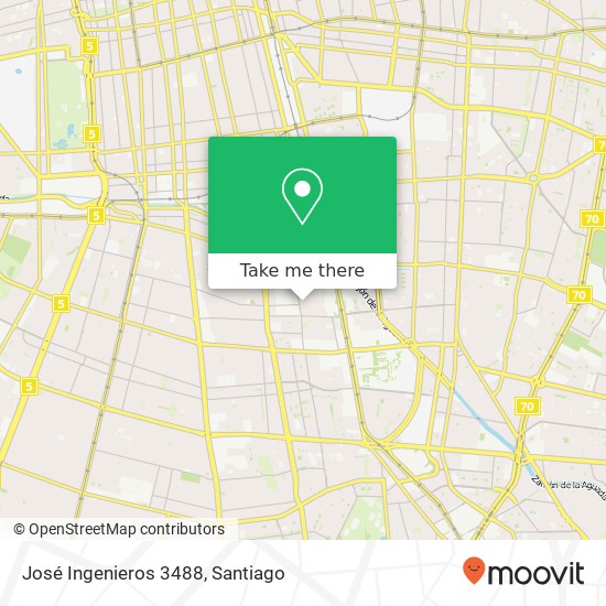 José Ingenieros 3488 map